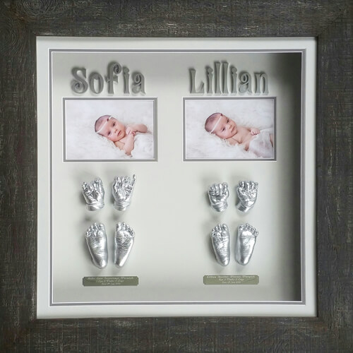 3D plaster mold Baby handprint Souvenir Handprint Casting kit Newborn baby  Couple Family Memorial Baby Casting